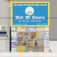 Thiết kế shop mẹ bé Bút Bi Store